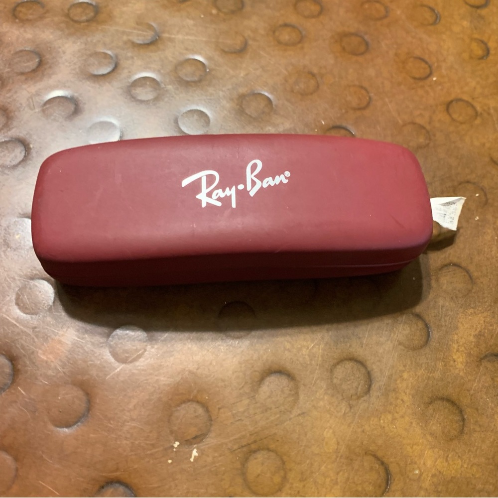 Ray-Ban Red Eyeglass Hard Case